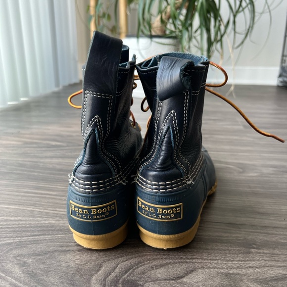 L. L. Bean Navy Duck Boots - Picture 5 of 9